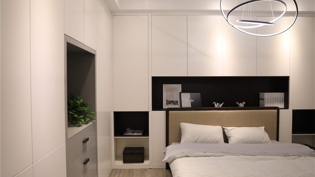极简风格-卧室空间 EXTREMELY SIMPLE 爱享 板木.JPG